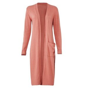 WISH •. Rust Hasten Cardigan Sweater